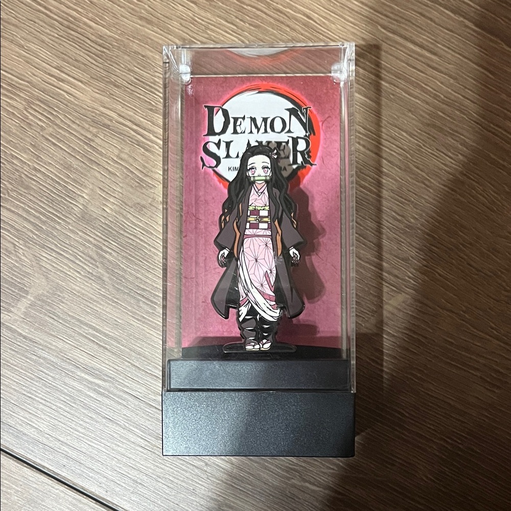 Demon Slayer Figure - Pink and Brown